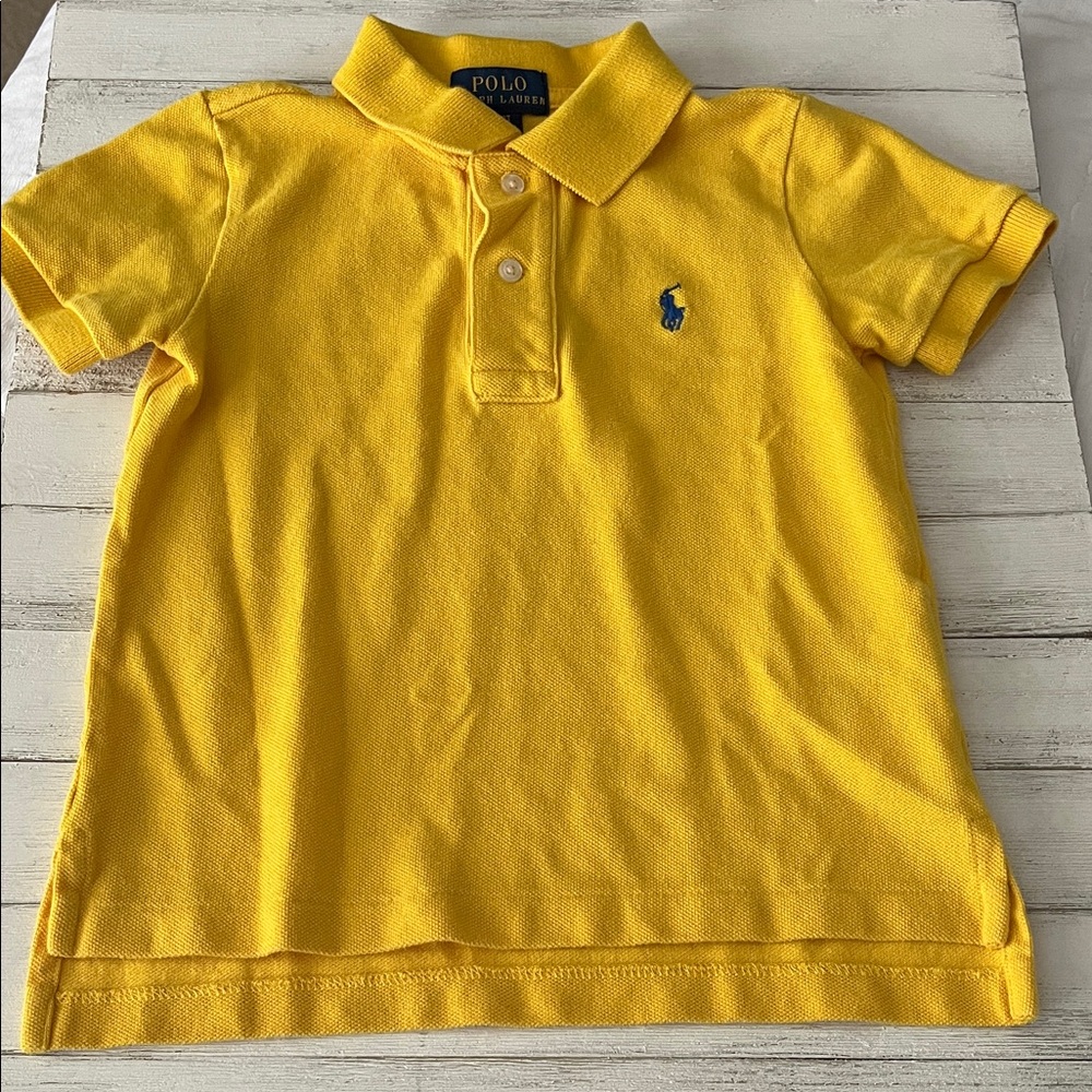Polo by Ralph Lauren Bright Yellow Kids Polo